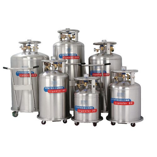 Dewar de laboratório - Cryostor 400 - Statebourne Cryogenics Ltd. - para nitrogênio líquido / de acondicionamento / em aço inoxidável