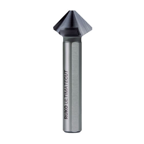 Rebaixador de furos inteiriço - 1027 series - RUKO GmbH Präzisionswerkzeuge - de rebarbagem / HSS / HSS-E