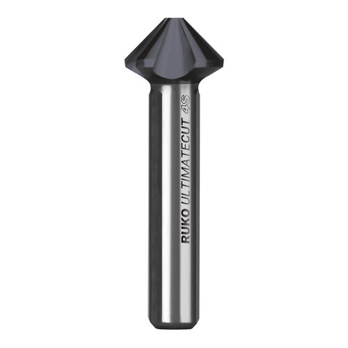 Rebaixador de furos inteiriço - ULTIMATECUT-1028 series - RUKO GmbH Präzisionswerkzeuge - de rebarbagem / de chanfrar / para furação
