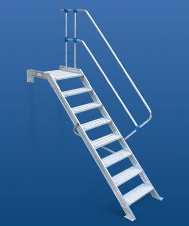 Escadote fixo - 10205 series - European Special Ladders, S.A. (ESLA) - em alumínio
