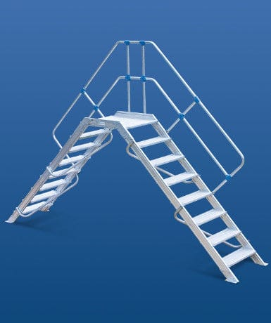 Escadote portátil - 10305 series - European Special Ladders, S.A. (ESLA) - fixo / em alumínio
