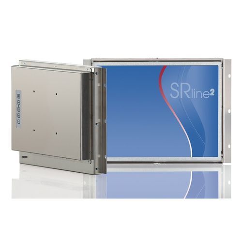 Monitor digital - OM-FLAT 19/8 - SR SYSTEM-ELEKTRONIK GmbH - industrial / 19" / 1280 x 1024