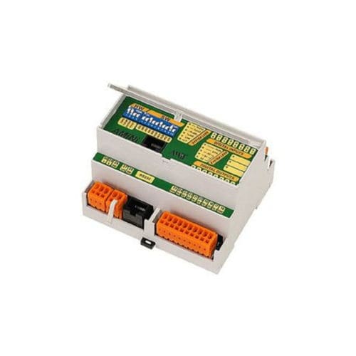 CLP compacto - AMiNi-ES - AMiT, spol. s r.o. - em trilho DIN / com entradas analógicas / com entradas digitais