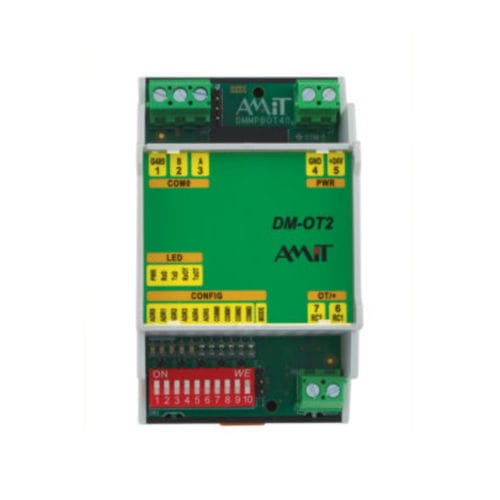 Conversor de comunicação - DM-OT2 - AMiT, spol. s r.o. - de protocolo / RS-485 / ModBUS RTU