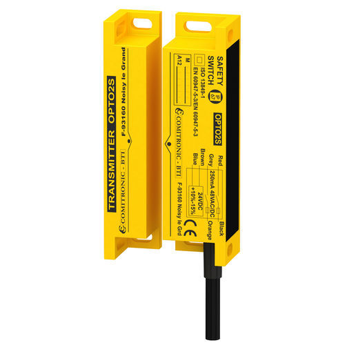 Interruptor de segurança - OPTO2S - COMITRONIC - BTI - unipolar / resistente às vibrações / IP68