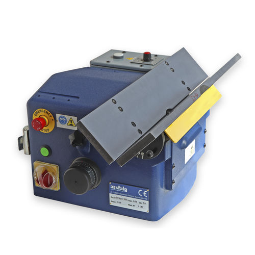 Chanfradeira elétrica - ASO 650, ASO 650-WSL - Assfalg GmbH - de mesa / de preparação de soldadura / para chapa