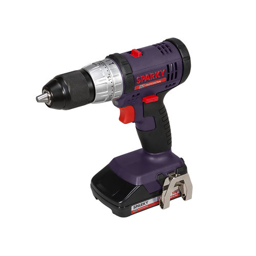 Furadeira parafusadeira - BUR2 18Li-C HD - SPARKY Power Tools - sem fio / compacta