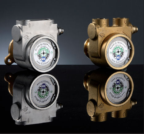 Bomba de palhetas rotativas - PO 500-1000 series - Fluid-o-Tech s.r.l. - para produtos alimentares / elétrica / de escorva normal
