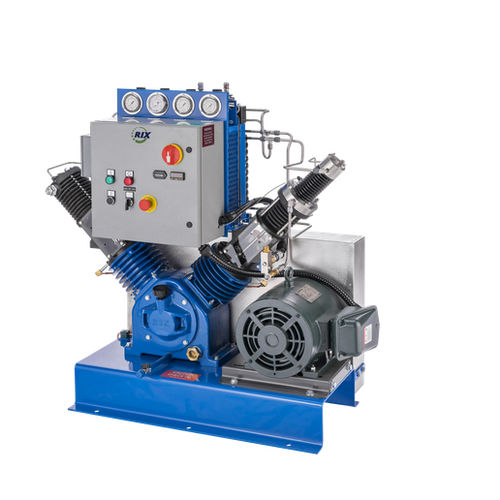 Compressor de pistão - 2V series - RIX Industries - para oxigênio / com motor elétrico / estacionário