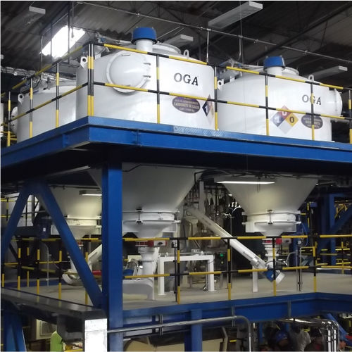 Armazém automático para a indústria alimentícia - OGA SISTEMVAC
