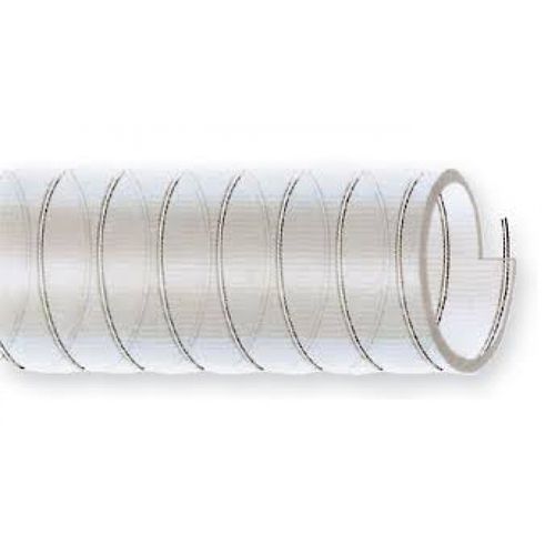 Mangueira para produtos alimentares - T03SP/ACC   - GeTech - em aço / em PVC / de sucção