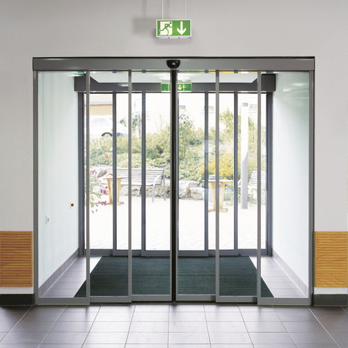 Porta de correr - TST FLEX - dormakaba - em borracha / para ambiente interno / para ambiente externo