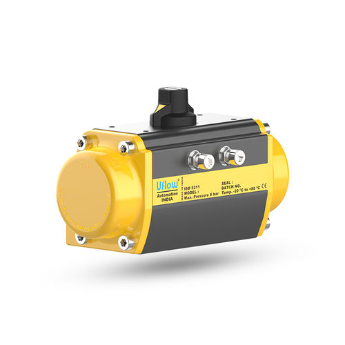 Atuador pneumático - AS series - UFLOW AUTOMATION - rotativo / tipo pinhão e cremalheira / de simples ação