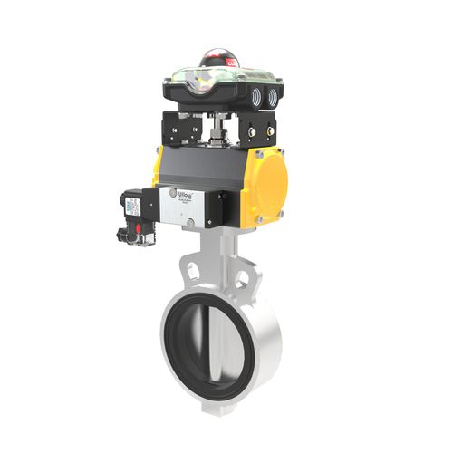 Válvula borboleta - RCE - UFLOW AUTOMATION - de alavanca / com volante / pneumática