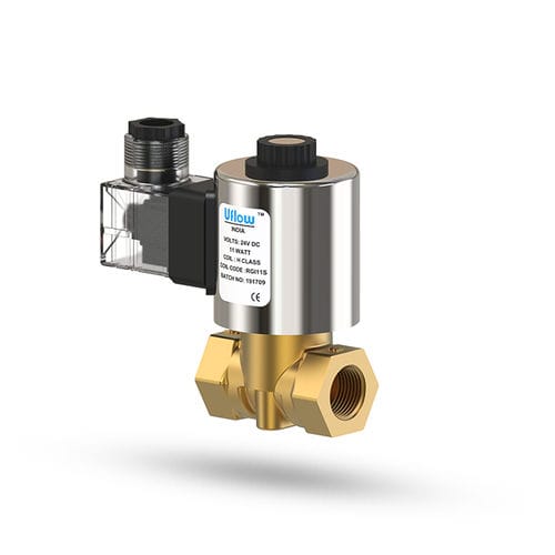 Válvula solenoide de ação direta - DAS series - UFLOW AUTOMATION - de 2 vias / NF / NO