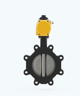 Válvula borboleta - BL - UFLOW AUTOMATION - com acionamento pneumático / com flanges de encaixe / tipo lug