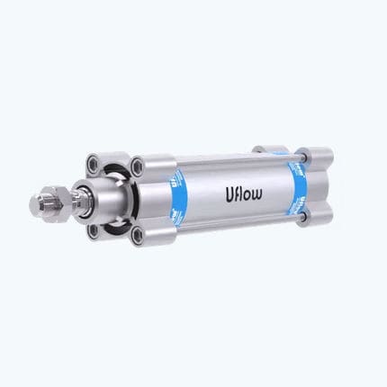 Cilindro pneumático - CS4 - UFLOW AUTOMATION - de pistão / com tirantes / em aço