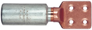 Terminal sem solda de compressão - C-AU series - MECATRACTION - tubular / sem capa isolante / bimetálico