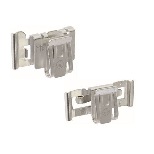 Clip de cabos - F'clip / T'clip - MECATRACTION - para conector / de aço / de ligação equipotencial