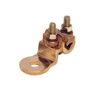 Terminal sem solda com mecanismos de fechamento mecânico - CTR series - MECATRACTION - plano / sem capa isolante / em cobre