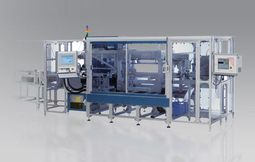 Linha de montagem totalmente automática - Metzner Maschinenbau GmbH