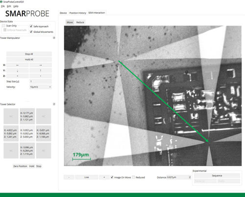 Software de interface - SmarAct GmbH - de medição / de controle / gráfico