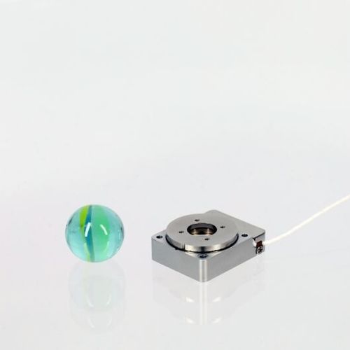 Mesa de coordenadas com base giratória - SR-1908 - SmarAct GmbH - em malha fechada / compacta / em aço inoxidável