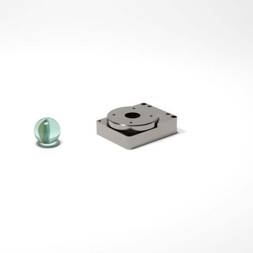 Mesa de coordenadas com base giratória - SR-2812-CR - SmarAct GmbH - piezoelétrica / de circuito aberto