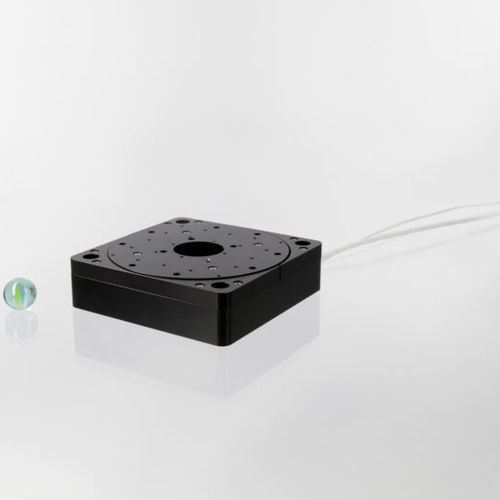 Mesa de coordenadas com base giratória - MR-9224 - SmarAct GmbH - em malha fechada / de alumínio / com acionamento direto