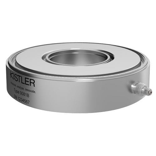 Sensor de força piezoelétrico - 9081B - Kistler - de tensão/compressão / circular / de um eixo