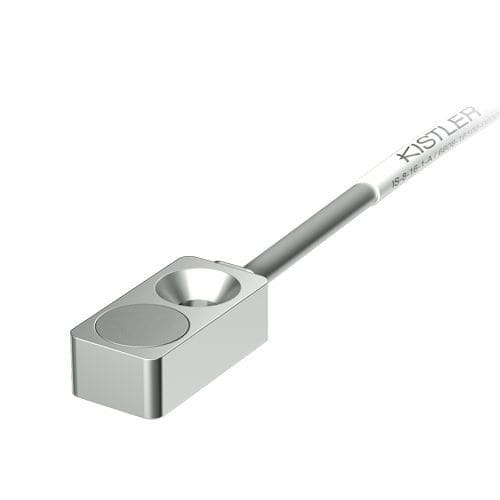 Sensor de distância indutivo - IS-8-16-1-A - Kistler - 0–10 V / CEM / IP67