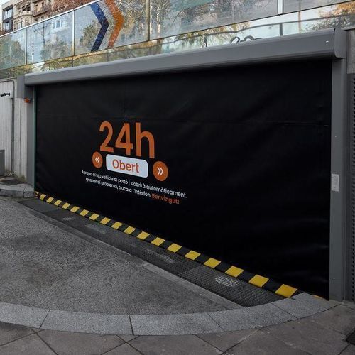 Porta de enrolar - MANUSA - de PVC / em aço / em aço inoxidável