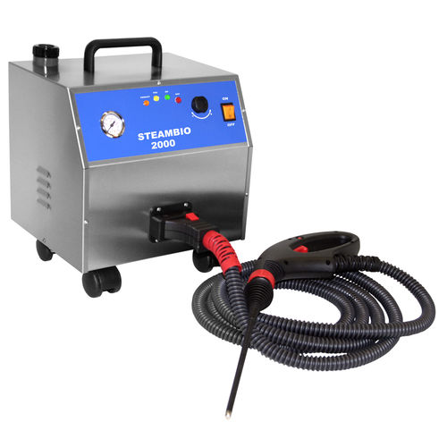 Lavadora a vapor elétrica - STEAMBIO 2000 - IBL Specifik - móvel / em aço inoxidável / a vapor seco
