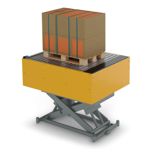 Mesa elevatória tipo tesoura - INNOVA MAQUINARIA INDUSTRIAL - hidráulica / estacionária / de carregamento