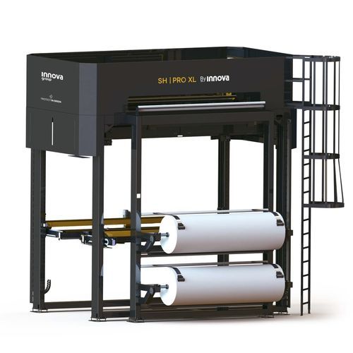 Aplicadora de filme com filme estirável - SH | PRO XL - INNOVA MAQUINARIA INDUSTRIAL - automática / para materiais de construção / para paletes