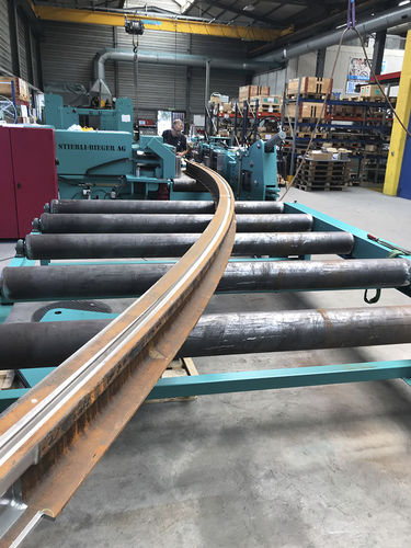 Curvadora hidráulica - 2200 - Rail - Stierli-Bieger AG - de perfis / horizontal / CN