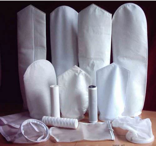 Bolsa filtrante para líquidos - 1 - 1 250 μm - Guangzhou Longhuilong Filter Co., Ltd - em material compósito
