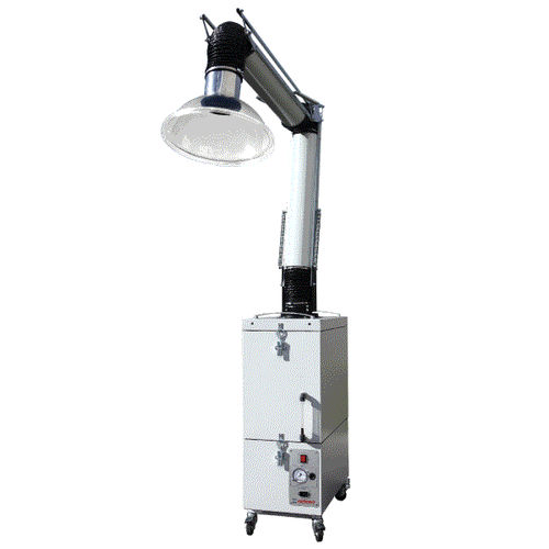 Exaustor de fumaça móvel - M series - Airbravo Srl - para laboratório / com braço de aspiração