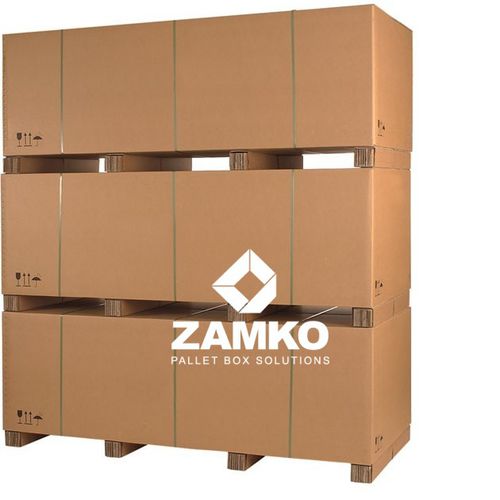Caixa-palete em cartão - KAN.g80 - ZAMKO - de transporte