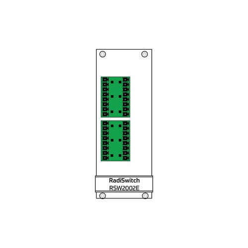 Interruptor multipolar - RadiSwitch 2x SP6T, RSW2002E) - Raditeq B.V. - RF