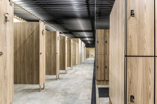 Cabine de chuveiro de piso - HPL 2 - GEKIPS