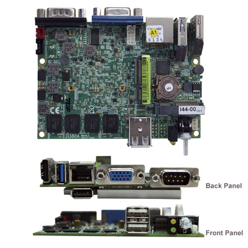 Computador de placa única Pico-ITX - 2I380A series - LEX COMPUTECH - 2.5" / Intel® Atom E3815 / Intel Bay Trail