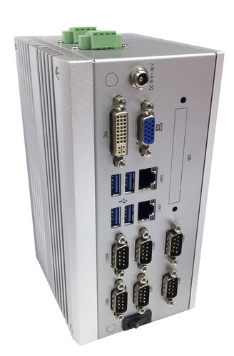 Computador embutido - Miro 3 ( 3 layers) - LEX COMPUTECH - para trilho DIN / Bay Trail-D / USB