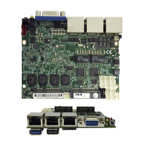Computador de placa única 2.5" - 2I380NX - LEX COMPUTECH - Intel Bay Trail / SATA / Mini PCIe