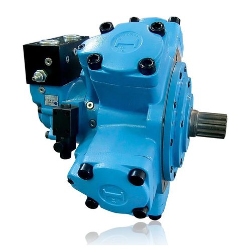 Motor hidráulico de pistões radiais - IAC Series - Italgroup S.r.l. - de dupla cilindrada / de duas velocidades
