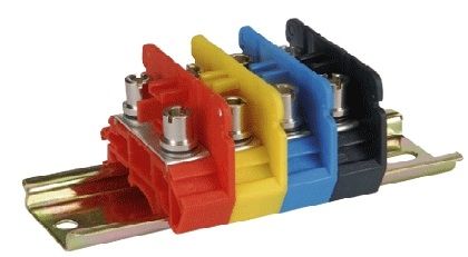 Borne para trilho DIN - Elmex Controls Pvt. Ltd. - de pinos