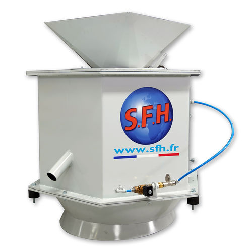 Sistema de secagem centrífugo - SFH - contínuo / de cavacos