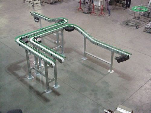 Transportador de corrente - Bat L5 - M.H. Material Handling S.p.A - horizontal / vertical / de transporte