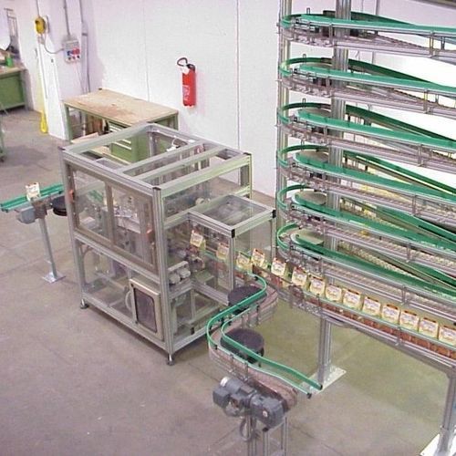 Sistema de armazenamento intermédio para a indústria alimentícia - Bat - M.H. Material Handling S.p.A