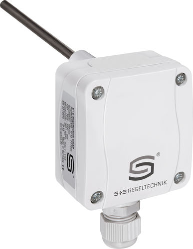 Sensor de temperatura Pt1000 - TM65-I 100mm - S+S Regeltechnik - de imersão / 4–20 mA / conector M12